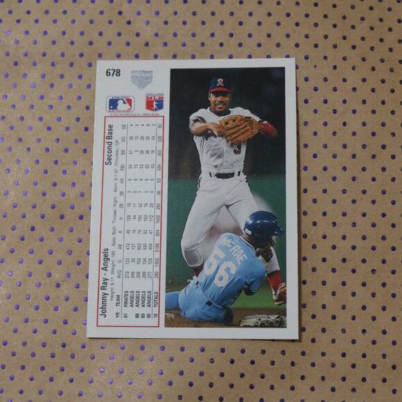 Johnny Ray #678 Baseball Card - Picture 2 of 2